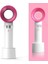 Taşınabilir Bladeless El Fanı USB Şarj Edilebilir Mini Soğutucu Fanı Hava Soğutucu Fan 3 Kademeli (Yurt Dışından) 3