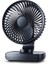 Taşınabilir Pil Fanı, Şarj Edilebilir Masa Fanı: 4 Hız, 90° Dönme, Uzun Çalışma Süresi, Taşınabilir USB Destekli Kişisel Fan Siyah (Yurt Dışından) 1