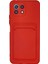 Xiaomi Mi 11 Lite Kılıf Kelvin Kartvizitli Silikon - Kırmızı 1