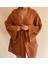 Cacao Müslin Kimono Kahverengi 3