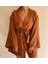Cacao Müslin Kimono Kahverengi 5