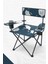Qufi Katlanır Kamp Piknik Sandalyesi Rejisör Koltuğu - 2 Adet Mavi 2