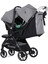 Wow Kabin Boy Tek Elle Kolay Katlanır Travel Bebek Arabası Autofold Grey Black 3