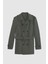 Ds Damat Regular Fit Haki Apoletli Beli Kemerli Pardösü/Trenckot 1HF08ORT00013 4