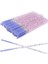 50PCS Tek Kullanımlık Sıska Maskara Değnek Mini Kristal Kirpik Fırçaları Mikro Fırça Kirpik Uzatma Malzemeleri Mini Kirpik Fırçası Renk: Hafif Mor/fırça Malzemesi: Naylon (Yurt Dışından) 1