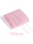 100/500PCS Kirpik Uzatma, Mikro Pamuklu Swabs, Dudak Maskara Değnekleri Pembe Mikrobrush Laukiss Renk: 500PCS Pembe (Yurt Dışından) 1