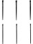 Yeni 2 Parça/set Kaş Kontur Fırçası Kaş Eyeliner Fırçası Taşınabilir Küçük Açılı Kaş Fırçası Kadın Makyaj Aracı Tutamak Renk: 3pc Big 3pc Küçük (Yurt Dışından) 1