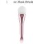 1pc Profesyonel Çift Uçlu Yumuşak Kıl Silikon Aşınma Dirençli Yüz Esnek Maske Fırçası Cilt Bakım Temizliği Güzellik Araçları Tapa Renk: Pembe Silikon (Yurt Dışından) 1