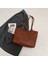 Yeni Retro Yumuşak Tote Çanta Sonbahar ve Kış Bayan Büyük Kapasiteli Işe Gidip Gelme Çantası Moda Rahat El Kavrama Deseni Trend Omuz Çantası (Yurt Dışından) 1