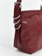 Kadın Omuz Çantası, Deri Görünümlü, Bordo, Şık ve Hafif Tasarım 3
