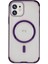 iPhone 12 Hilton Magsafe Kapak - Derin Mor 1