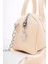 Bej Mini Şık Kadın El ve Omuz Çantası, Zarif ve Kullanışlı Tasarım 2