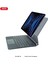 iPad Pro 12 ile Uyumlu (3-4-5-6 Nesil) / iPad Air 6 ile Uyumlu 13'' M2 Kablosuz Bluetooth Klavye 12.9, Touchpad’li, Dijital Ekranlı, Şarj Edilebilir, Türkçe Q, 64 Tuşlu, KB10, Siyah 5