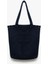 Lacivert Detaylı Saplı Denim Tote Çanta, Şık ve Kullanışlı Tasarım 1