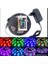 5 Metre Çok Renkli Rgb Şerit LED Seti, Iç ve Dış Mekan Silikonlu, Tak ve Çalıştır 2