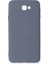 Samsung Galaxy J7 Prime Kılıf Nano Içi Kadife Silikon - Gri 1