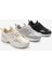 Kadın Sneaker Kalın Taban Bağcıklı Çok Parçalı Spor Ayakkabı Luser Bej 10