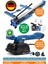 Alman Pro BA01078M 2'li Usta Fayans Seti - 120MM Lazerli Yağlı Süper Kesim Fayans Kesme + Titreşimli Kademeli Fayans Vantuz Tokmak Makinesi 1