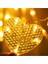 Kalp Perde LED Işık 3m 6 Sıra 12 Adet Gün Işığı 2
