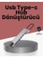 Alüminyum Gövdeli Type‑c HDMI & Ethernet Adaptör – Tak & Çalıştır 1