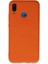 Huawei P20 Lite Kılıf Nano Içi Kadife Silikon - Turuncu 1