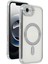 Bfs Apple iPhone 16E Joke Simli Magneticsafe Kılıf - Gümüş 2