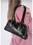 Siyah Uzun Saplı Kadın Omuz ve El Çantası, Şık ve Kullanışlı Tasarım 7