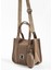 Şık Kadın El ve Omuz Çantası, Detaylı Çapraz Askılı Tote Kahverengi 1