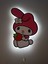 Ahşap Sanrio My Melody Çocuk Odası Gece Lambası 24X36 Pembe 1