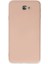 Samsung Galaxy J7 Prime Kılıf Nano Içi Kadife Silikon - Pudra 1
