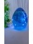 Mavi Deniz Esintili Epoksi Işık Küresi Gece Lambası, Sıcak Atmosfer Yaratır 1