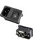 Powermaster IC-214A C14 Power Soket Erkek Anahtarlı+Fuseli Kulaksız Ul Sertifikalı 1