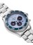 Mako Chronograph Solar RA-TX0210L10B Çelik Gri Mavi Kadran 20 Atm 43 mm Erkek Kol Saati 4
