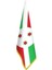 Burundi Bayrağı -Ofis-Makam-Toplantı Odaları - Saçaklı Makam Bayrağı 1
