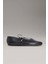 Kadın Deri Mary Jane Siyah Sneaker HW0HW02656-BEH 1