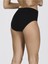 Kadın Siyah Dikişsiz Esnek Slip Külot 3