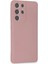 Samsung Galaxy S21 Ultra Kılıf Nano Içi Kadife Silikon - Pudra 2