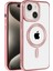 Bfs iPhone 15 Kılıf Kronos Magsafe Kapak - Rose Gold 1