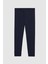 Slim Fit Lacivert Armürlü Takim Elbise 6