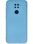 Xiaomi Redmi Note 9 Kılıf Nano Içi Kadife Silikon - Mavi 1