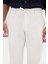 Ds Damat Slim Fit Beyaz Gofre Jogger Pantolon 2