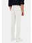 Ds Damat Slim Fit Beyaz Gofre Jogger Pantolon 4