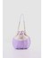 Mor Deri Detaylı Zincirli Çapraz ve Elden Tutma Saplı Şık Omuz Çantası 1