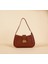 Kadın Kısa Askılı Omuz Çantası, Şık ve Kullanışlı Kahverengi Tasarım 1