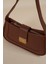 Kadın Kısa Askılı Omuz Çantası, Şık ve Kullanışlı Kahverengi Tasarım 3