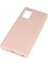 Samsung Galaxy Note 20 Kılıf Nano Içi Kadife Silikon - Pudra 3