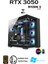 Rebirth X80 Ryzen 5 5500 32GB 1tb M.2 SSD RTX3050 Gddr6 Sıvı Soğutmalı Masaüstü Oyuncu Bilgisayarı 1