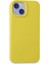 iPhone 15 Plus Kılıf Nano Içi Kadife Silikon - Sarı 1