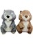 PB31609-23 Peluş Oturan Sincap 23 cm - 1 Adet Stokta Olan Gönderilir 1