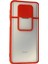 Xiaomi Redmi Note 9 Pro Kılıf Palm Buzlu Kamera Sürgülü Silikon - Kırmızı 3